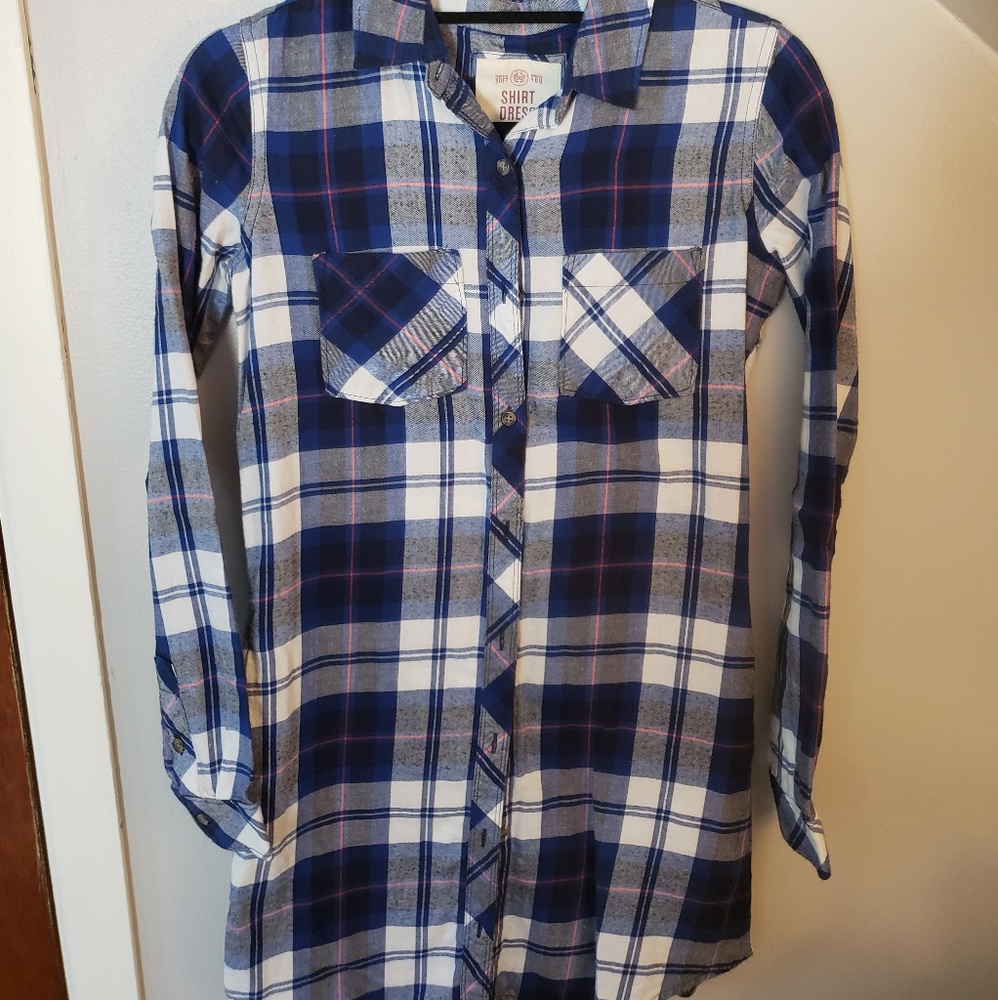 Button Down Shirt Dress